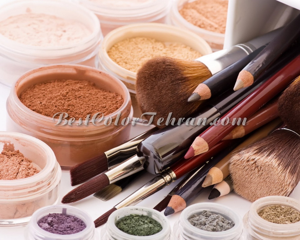 رنگ محصولات آرایشی