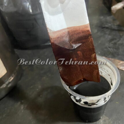 رنگ قهوه ای تیره مخصوص چوب