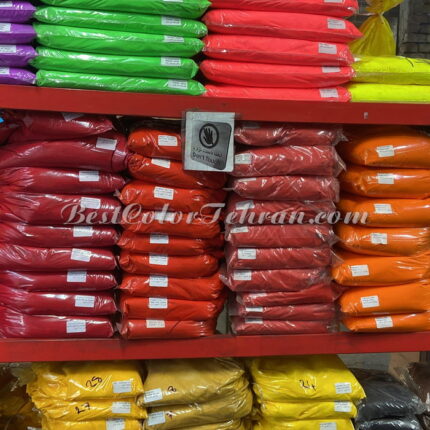رنگ پودری بلک لایت قرمز آلبالویی کره ای