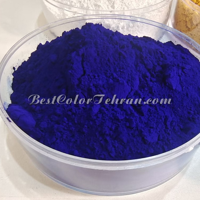 رنگ سنگ مصنوعی پودری پیگمنت آبی 1 کیلوگرم