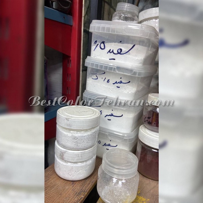 رنگ سنگ مصنوعی پودری پیگمنت سفید 1 کیلوگرم 1رنگ سنگ مصنوعی پودری پیگمنت سفید 1 کیلوگرم 1