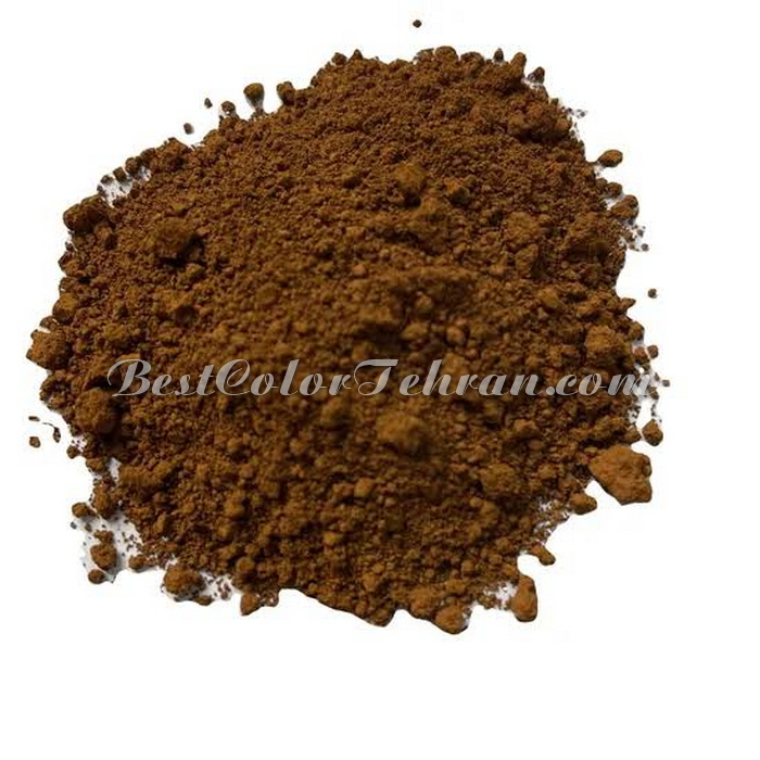 رنگ سنگ مصنوعی پودری پیگمنت قهوه ای 1 کیلوگرم